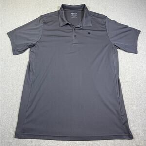 Nomad Mens XL Gray Polo Shirt Short Sleeve Athletic Performance Casual Top Comfy